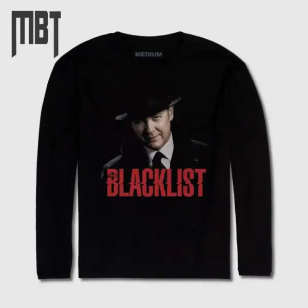 Blacklist Long Sleeve T-Shirt, Blacklist TV Series Long Sleeve Tee-Shirt