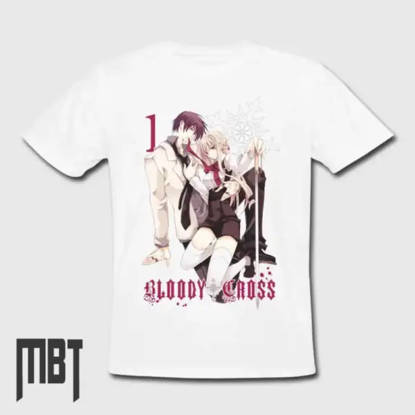 Bloody Cross T-Shirt, Bloody Cross Anime Tee-Shirt