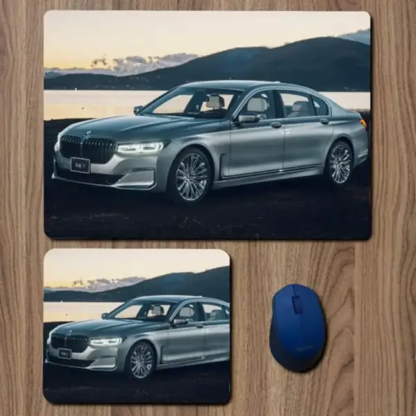 Bmw Mouse Pad, Bmw 750Li xDrive Large Mousepad for Gamers