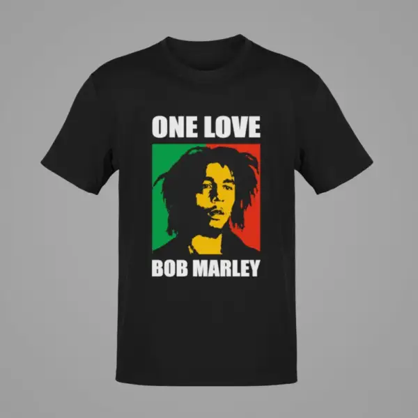 Bob Marley T-Shirt, Bob Marley One Love Black T-Shirt