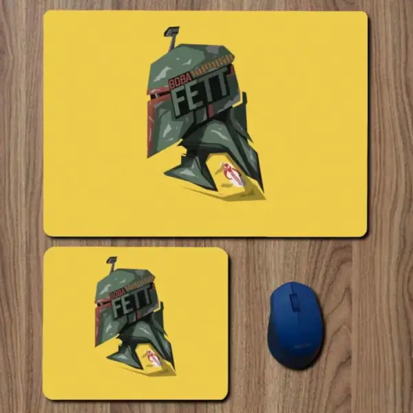 Boba Fett Mouse Pad, Boba Fett Large Mousepad for Gamers