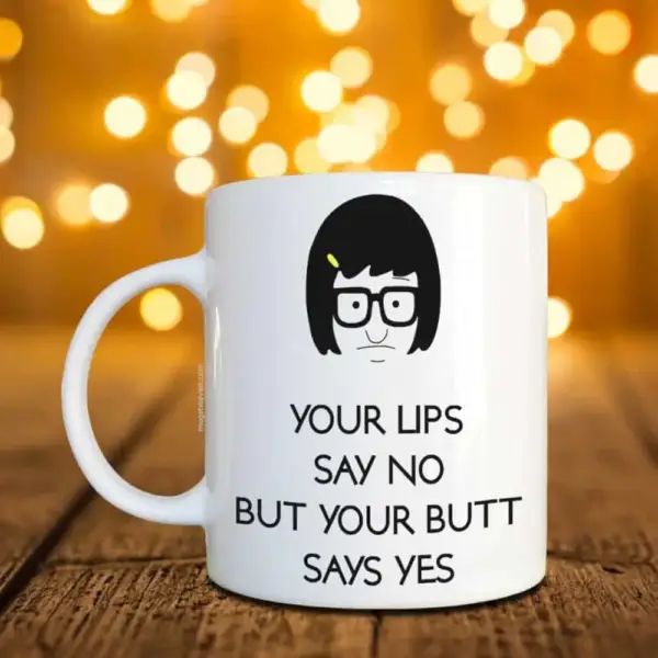 Bob's Burger Mug, Tina Belcher Coffee Mug