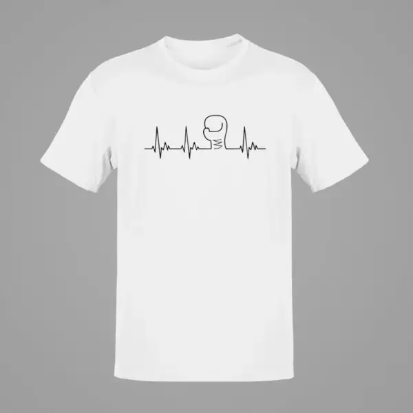 Boxing Pulse T-Shirt, Boxing Pulse White T-Shirt