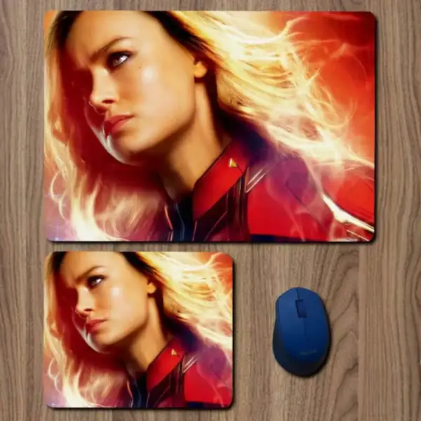 Brie Larson Mouse Pad, Brie Larson Large Mousepad for Gamers
