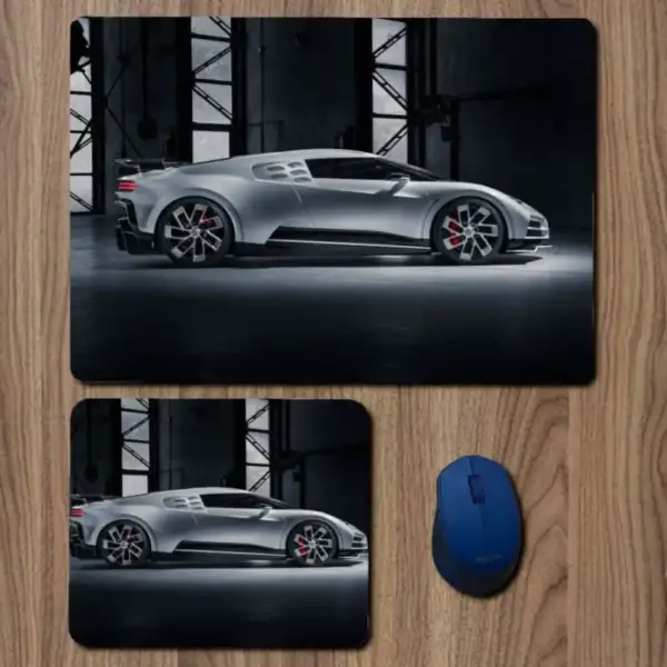 Bugatti Mouse Pad, Bugatti Centodieci Large Mousepad for Gamers