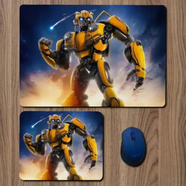 Bumblebee Mouse Pad, Bumblebee Movie Large Mousepad for Gamers