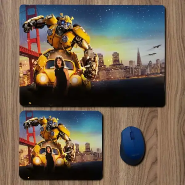 Bumblebee Mouse Pad, Bumblebee Movie Large Mousepad for Gamers