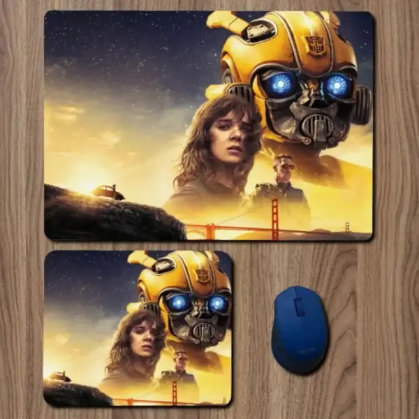 Bumblebee Mouse Pad, Bumblebee Movie Large Mousepad for Gamers