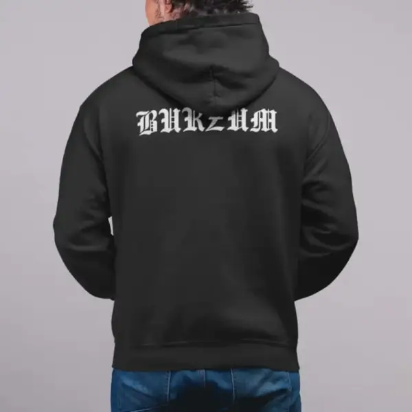 Burzum Hoodie, Burzum Logo Hooded Sweatshirt - Image 3