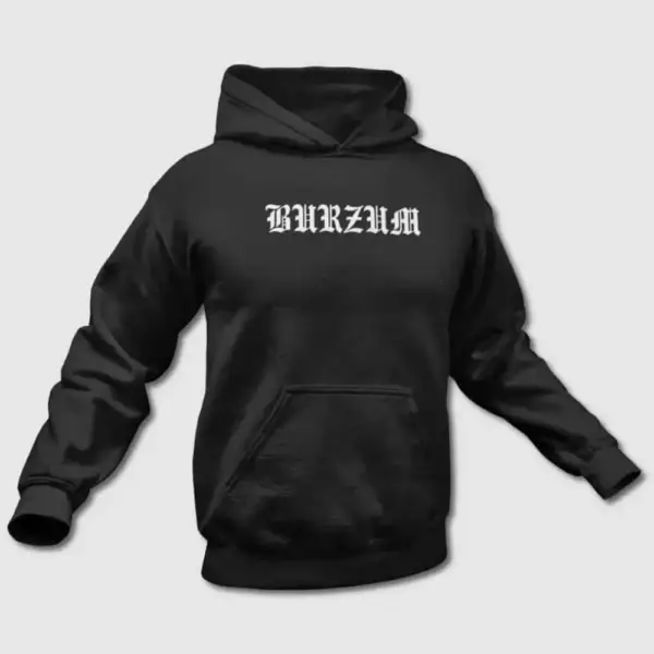 Burzum Hoodie, Burzum Logo Hooded Sweatshirt