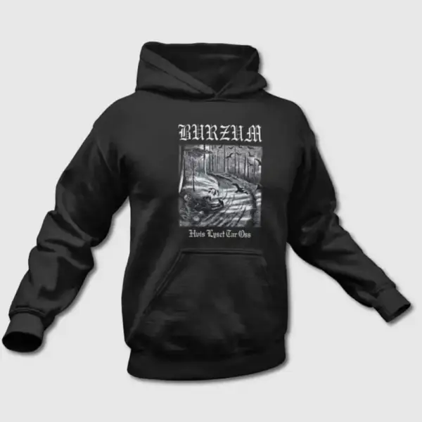 Burzum Hoodie, Burzum Hvis Lyset Tar Oss Hooded Sweatshirt