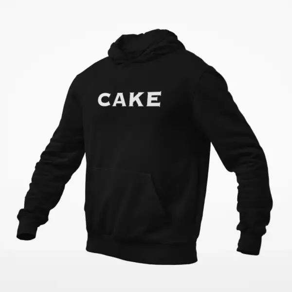 Cake Hoodie, Cake Band Logo Black Hoodie