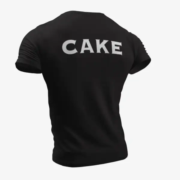 Cake T-Shirt, Cake Band Logo Black T-Shirt - Image 2