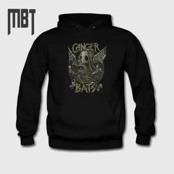Cancer Bats Band Hoodie, Cancer Bats Logo Hooded Sweatshirt