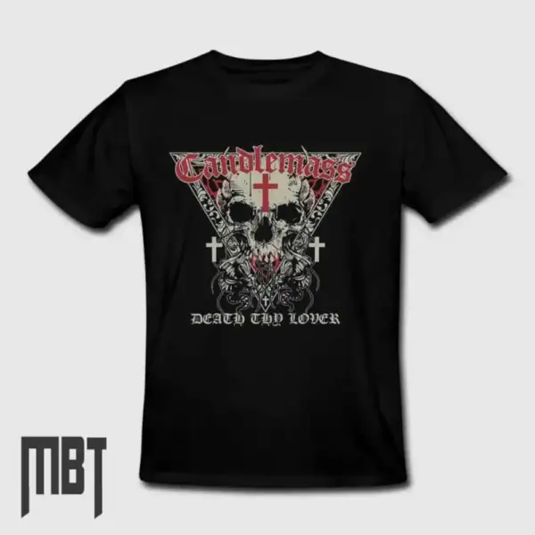 Candlemass Band T-Shirt, Candlemass Death Thy Lover Cover Tee-Shirt