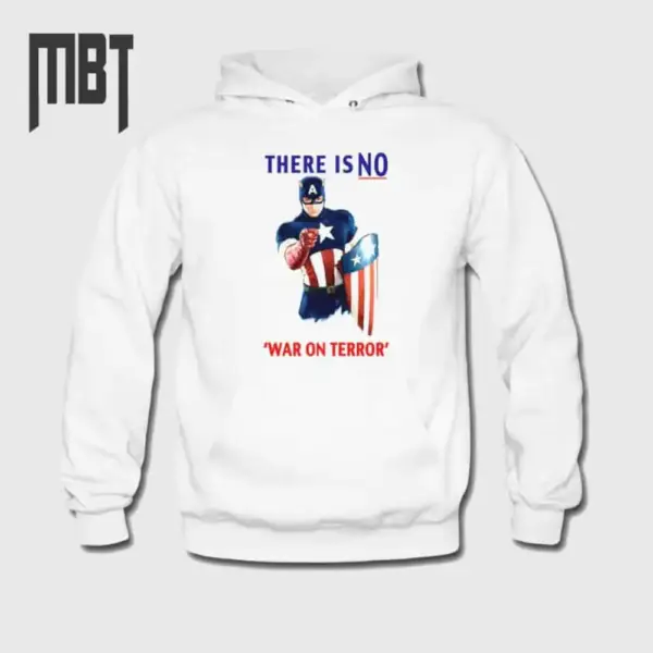 Captain America Hoodie, Captain America War On Terror Hooded Sweatshirt