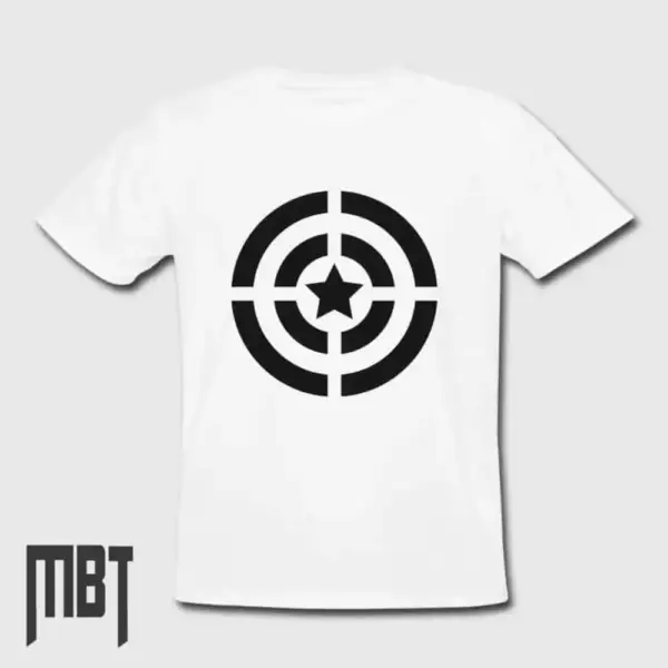 Captain America T-Shirt, Captain America Logo Tee-Shirt
