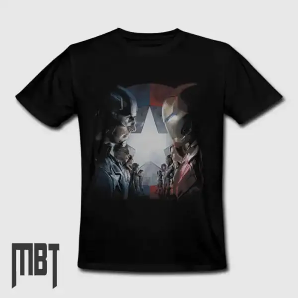 Captain America T-Shirt, Captain America Movie Tee-Shirt #7