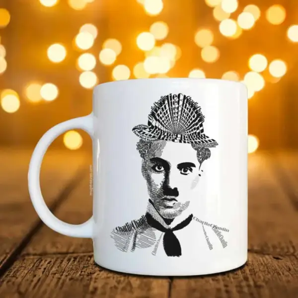 Charlie Chaplin Mug, Charles Chaplin Coffee Mug