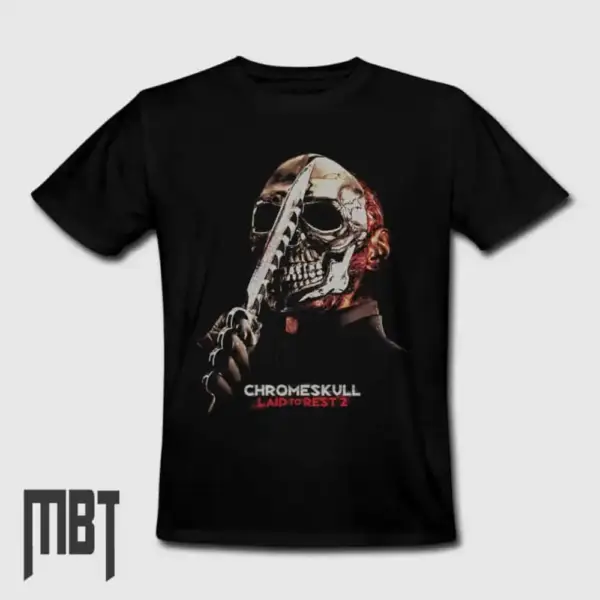 ChromeSkull T-Shirt, ChromeSkull Laid To Rest 2 Movie Tee-Shirt