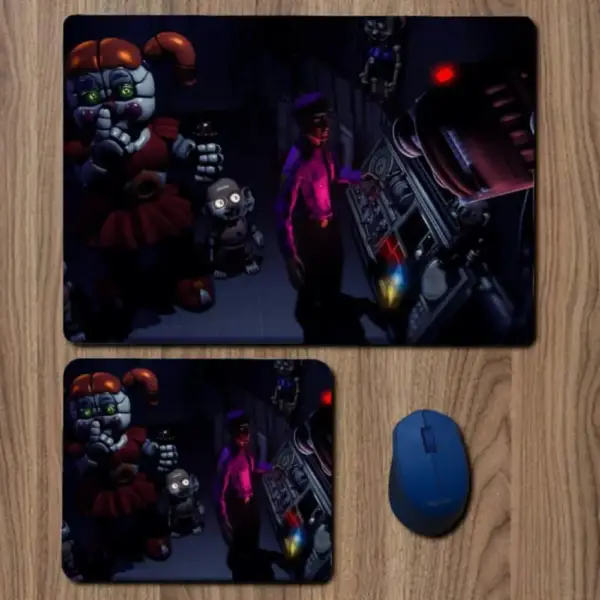 Circus Baby Five Nights at Freddys Sister Location Mouse Pad, Circus Baby Five Nights at Freddys Sister Location Game Large Mousepad for Gamers
