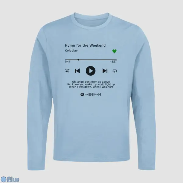 Coldplay Hymn for the Weekend Longsleeve - Image 3