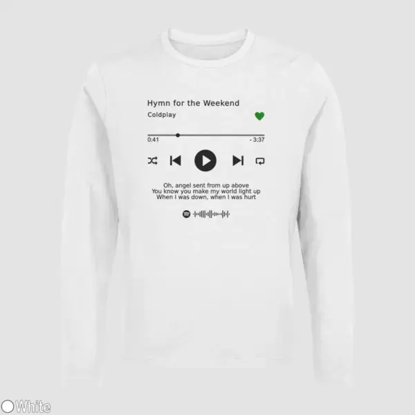 Coldplay Hymn for the Weekend Longsleeve - Image 14