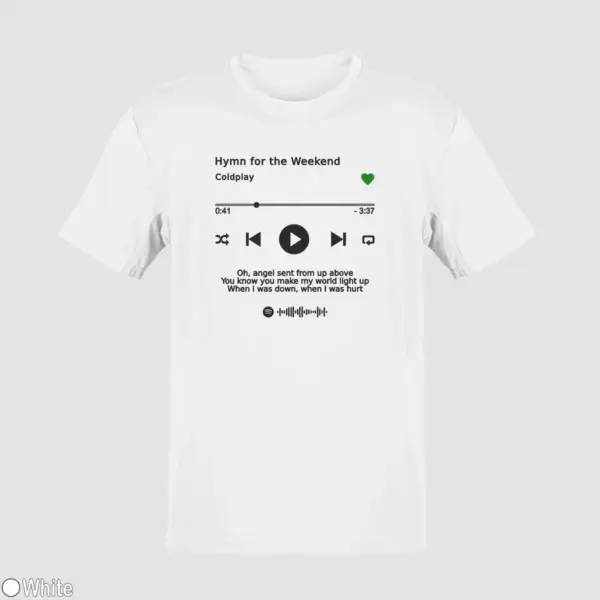 Coldplay Hymn for the Weekend T-Shirt - Image 14