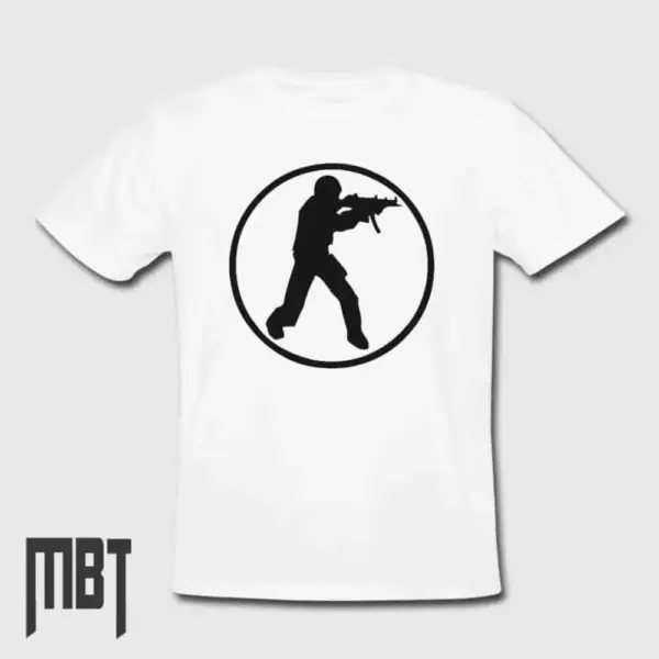 Counter Strike T-Shirt, Counter Strike Logo Tee-Shirt