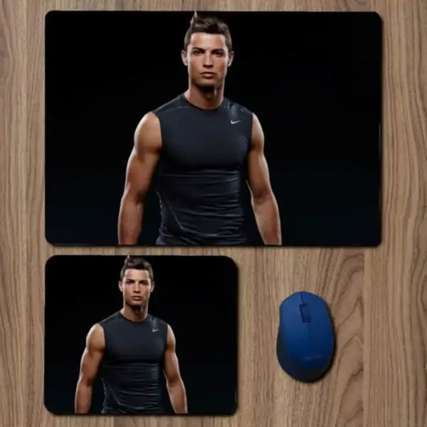 Cristiano Ronaldo Mouse Pad, Cristiano Ronaldo Large Mousepad for Gamers