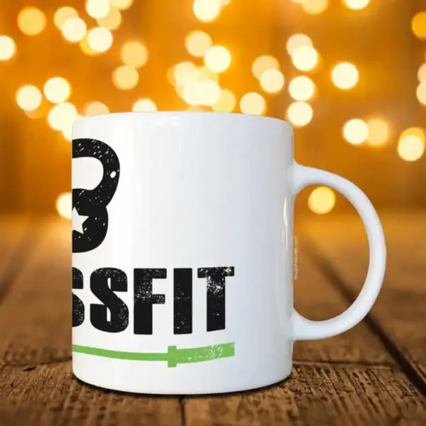 Crossfit Mug, Crossfit Fitness Coffee Mug - Image 2