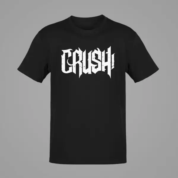Crush T-Shirt, Crush Logo Black T-Shirt