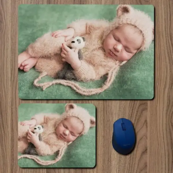 Cute Baby Mouse Pad, Cute Baby Large Mousepad for Gamers