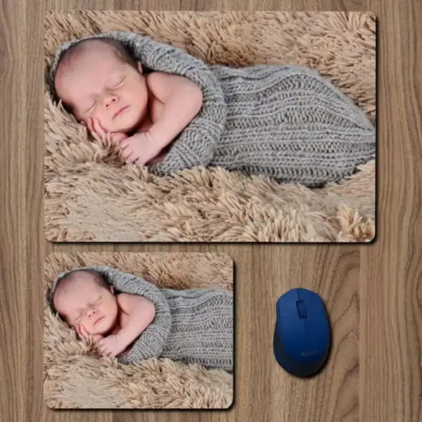 Cute Baby Mouse Pad, Cute Baby Large Mousepad for Gamers