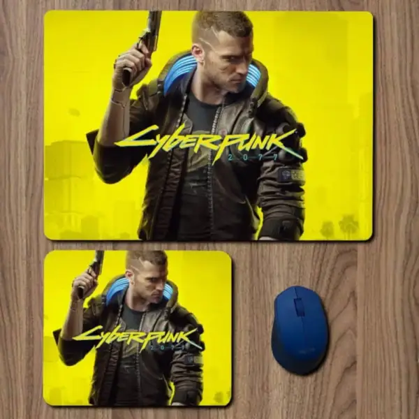Cyberpunk 2077 Mouse Pad, Cyberpunk 2077 Game Large Mousepad for Gamers
