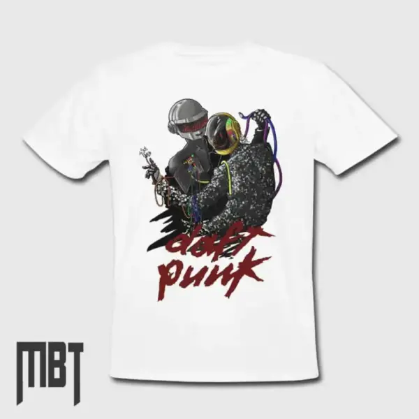 Daft Punk Band T-Shirt, Daft Punk Logo Tee-Shirt #2