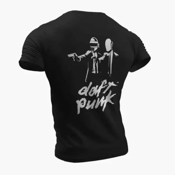 Daft Punk Band T-Shirt, Daft Punk Logo Tee-Shirt #4 - Image 2