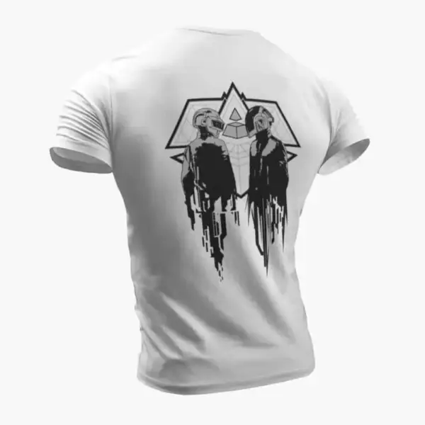 Daft Punk Band T-Shirt, Daft Punk Logo Tee-Shirt #3 - Image 2