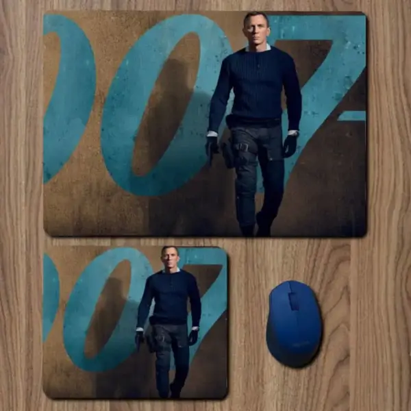 Daniel Craig Mouse Pad, Daniel Craig Large Mousepad for Gamers