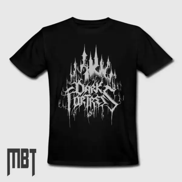 Dark Fortress Band T-Shirt, Dark Fortress Logo Tee-Shirt