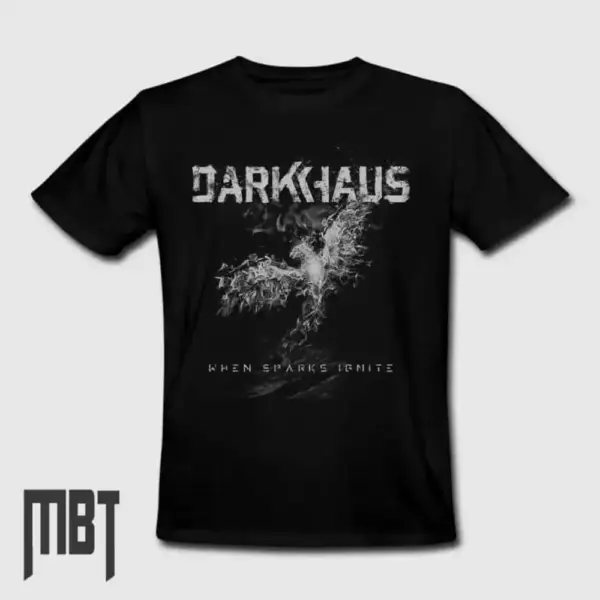 Darkhaus Band T-Shirt, Darkhaus When Sparks Ignite Cover Tee-Shirt