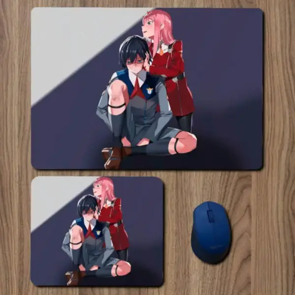 Darling In The FranXX Mouse Pad, Darling In The FranXX Anime Large Mousepad for Gamers