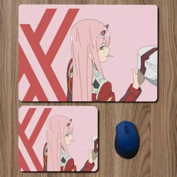 Darling In The FranXX Mouse Pad, Darling In The FranXX Anime Large Mousepad for Gamers