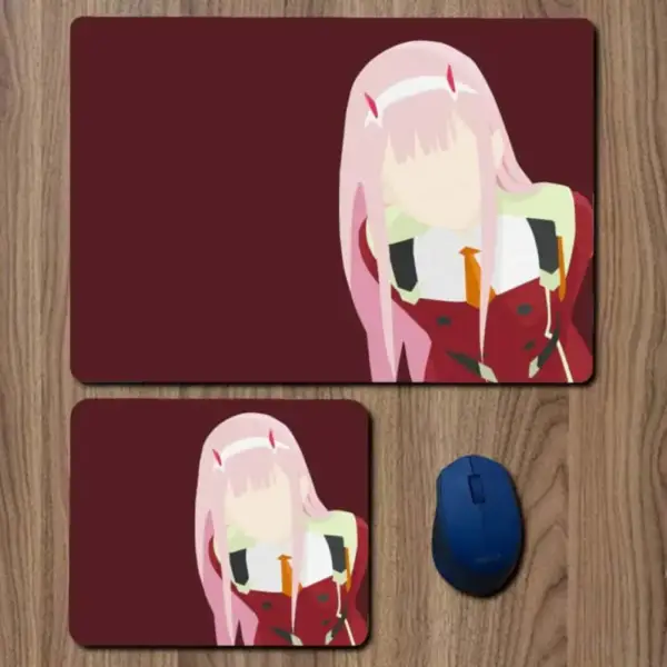 Darling In The FranXX Mouse Pad, Darling In The FranXX Anime Large Mousepad for Gamers