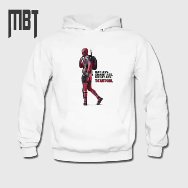 Deadpool Hoodie, Deadpool Movie Hooded Sweatshirt