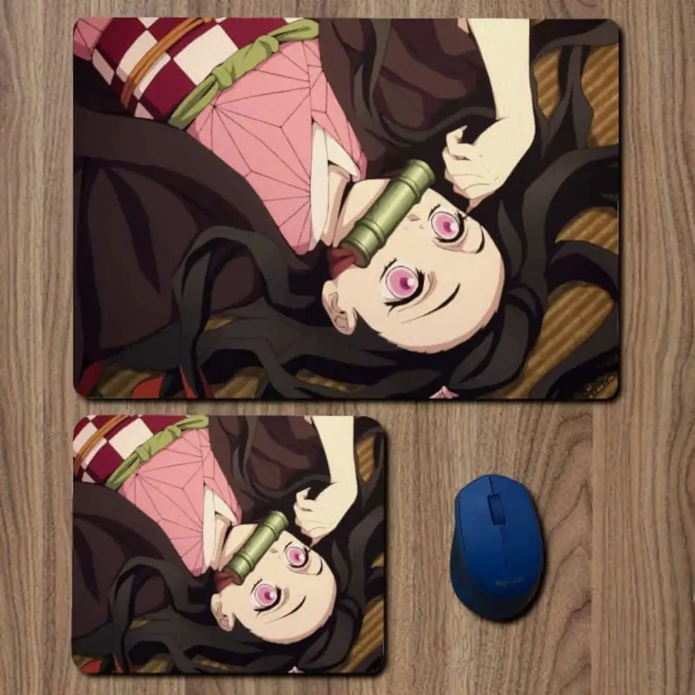 Demon Slayer Kimetsu no Yaiba Mouse Pad, Demon Slayer Kimetsu no Yaiba TV Series Large Mousepad for Gamers
