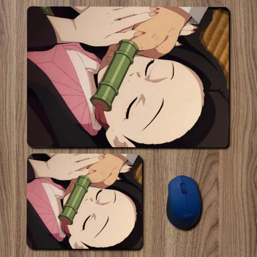 Demon Slayer Kimetsu no Yaiba Mouse Pad, Demon Slayer Kimetsu no Yaiba TV Series Large Mousepad for Gamers