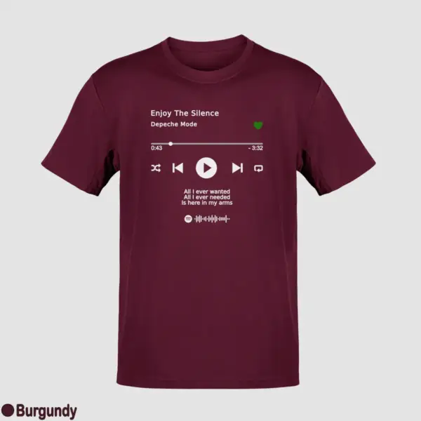 Depeche Mode Enjoy The Silence T-Shirt - Image 4