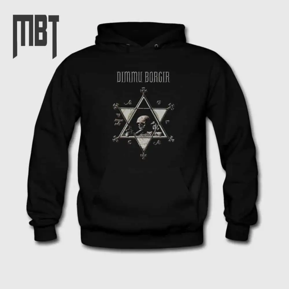 Dimmu Borgir Band Hoodie, Dimmu Borgir Mankinds Innocence Cover Hooded Sweatshirt