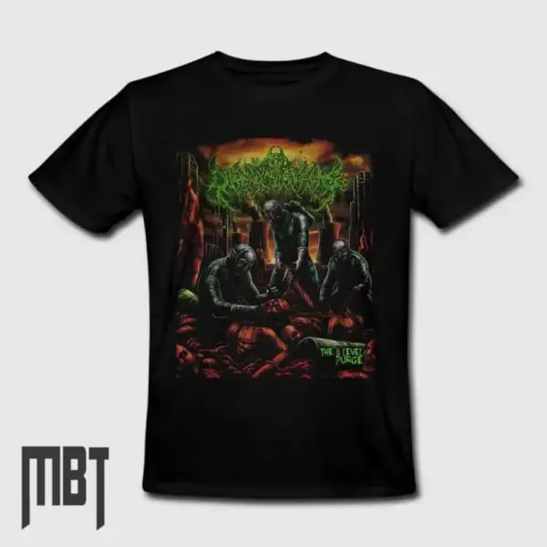 Diphenylchloroarsine Band T-Shirt, Diphenylchloroarsine The 6 Level Purge Cover Tee-Shirt